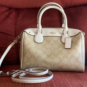 Coach NEW WITH TAG Mini Bennett Satchel Handbag